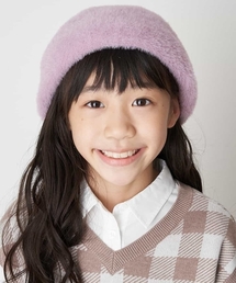 a.v.v | [KIDS]シャギーベレー(ハンチング/ベレー帽)