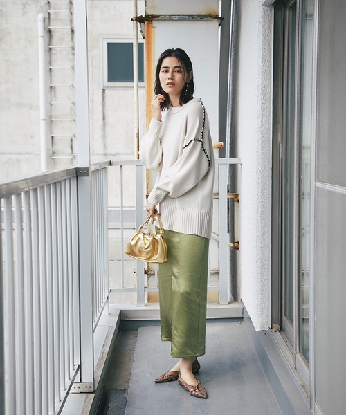 un dix cors（アンディコール）の「今季注目 ラインパールピアス（ピアス（両耳用）・レディース・ゴールド・FREE）」の12枚目の写真