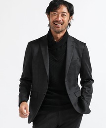 TETE HOMME | プリントジャージジャケット(テーラードジャケット)