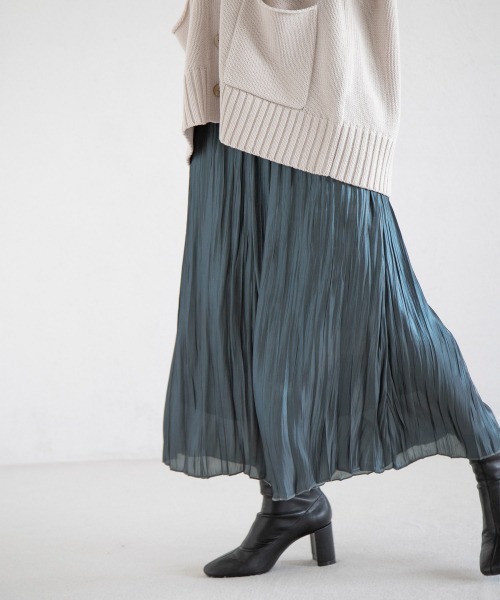 LOWRYS FARM（ローリーズファーム）の「エアリーブライトスカーチョ　235802（その他パンツ・レディース・ダークブラウン/ブルー/グリーン/アイボリー・FREE）」の9枚目の写真