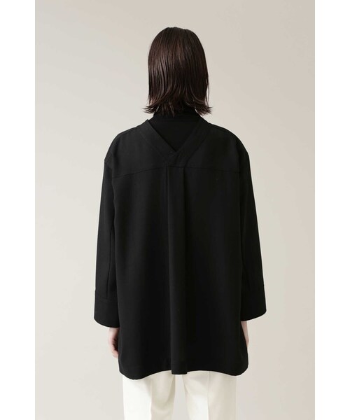 BOSCH（ボッシュ）の「◆Vネックレイヤードブラウス（シャツ/ブラウス・レディース・ブラウン/ブラック・38）」の22枚目の写真