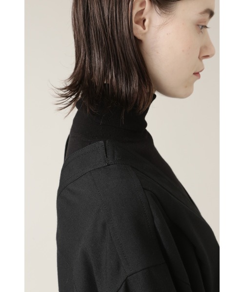 BOSCH（ボッシュ）の「◆Vネックレイヤードブラウス（シャツ/ブラウス・レディース・ブラウン/ブラック・38）」の12枚目の写真