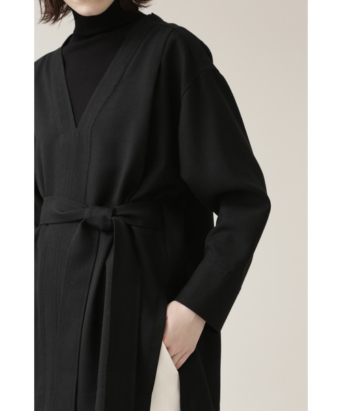 BOSCH（ボッシュ）の「◆Vネックレイヤードブラウス（シャツ/ブラウス・レディース・ブラウン/ブラック・38）」の11枚目の写真