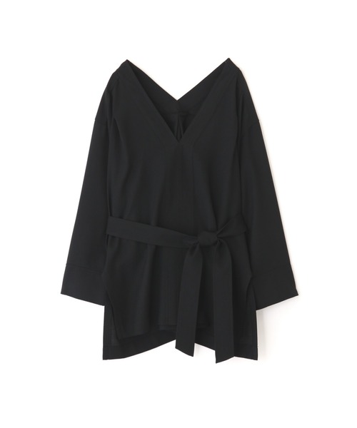 BOSCH（ボッシュ）の「◆Vネックレイヤードブラウス（シャツ/ブラウス・レディース・ブラウン/ブラック・38）」の15枚目の写真