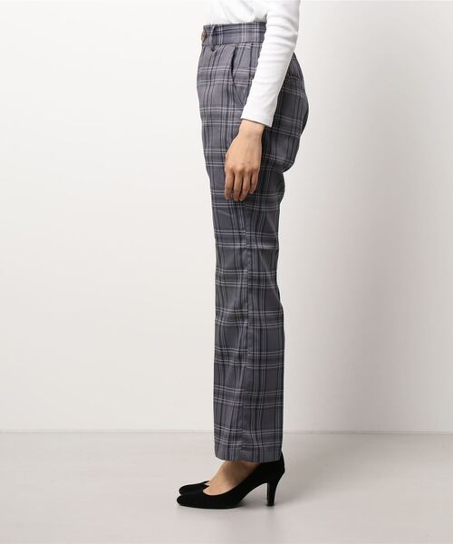 Heather(ヘザー)の「スリムフィットガラフレアパンツ2 228814(スラックス・レディース・グレー系その他/ブルー系その他/レッド系その他・S/M/XS)」の9枚目の写真