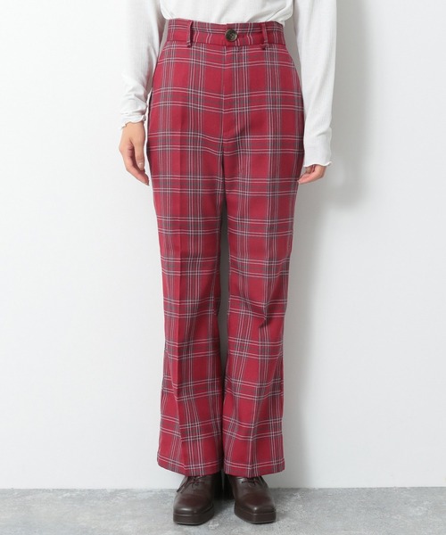 Heather(ヘザー)の「スリムフィットガラフレアパンツ2 228814(スラックス・レディース・グレー系その他/ブルー系その他/レッド系その他・S/M/XS)」の22枚目の写真