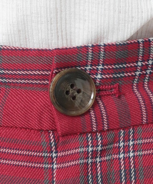 Heather(ヘザー)の「スリムフィットガラフレアパンツ2 228814(スラックス・レディース・グレー系その他/ブルー系その他/レッド系その他・S/M/XS)」の8枚目の写真