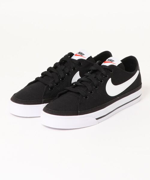 NIKE(ナイキ)の「《NIKE》WSコートレガシーキャンバス(スニーカー・レディース・ブラック/ホワイト/ベージュ系その他/ピンク/ピンク系その他/ホワイト×レッド/ホワイト系その他2/ホワイト系その他3/ブラウン系その他/ホワイト系その他4・24.5cm/24.0cm/23.5cm/23.0cm/25.0cm/22.5cm/26.5cm/26.0cm/27.0cm/25.5cm/27.5cm/28.0cm)」の6枚目の写真