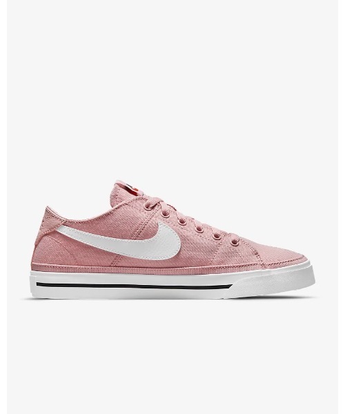 NIKE(ナイキ)の「《NIKE》WSコートレガシーキャンバス(スニーカー・レディース・ブラック/ホワイト/ベージュ系その他/ピンク/ピンク系その他/ホワイト×レッド/ホワイト系その他2/ホワイト系その他3/ブラウン系その他/ホワイト系その他4・24.5cm/24.0cm/23.5cm/23.0cm/25.0cm/22.5cm/26.5cm/26.0cm/27.0cm/25.5cm/27.5cm/28.0cm)」の18枚目の写真