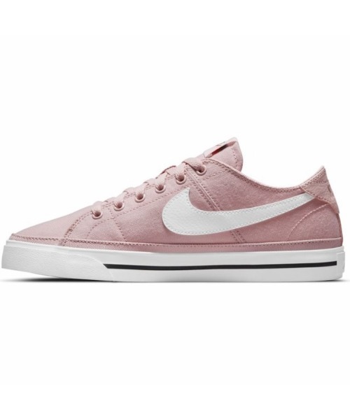 NIKE(ナイキ)の「《NIKE》WSコートレガシーキャンバス(スニーカー・レディース・ブラック/ホワイト/ベージュ系その他/ピンク/ピンク系その他/ホワイト×レッド/ホワイト系その他2/ホワイト系その他3/ブラウン系その他/ホワイト系その他4・24.5cm/24.0cm/23.5cm/23.0cm/25.0cm/22.5cm/26.5cm/26.0cm/27.0cm/25.5cm/27.5cm/28.0cm)」の19枚目の写真