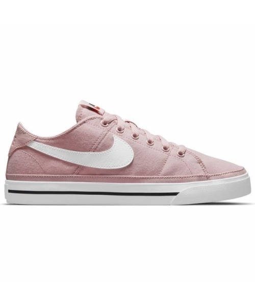 NIKE(ナイキ)の「《NIKE》WSコートレガシーキャンバス(スニーカー・レディース・ブラック/ホワイト/ベージュ系その他/ピンク/ピンク系その他/ホワイト×レッド/ホワイト系その他2/ホワイト系その他3/ブラウン系その他/ホワイト系その他4・24.5cm/24.0cm/23.5cm/23.0cm/25.0cm/22.5cm/26.5cm/26.0cm/27.0cm/25.5cm/27.5cm/28.0cm)」の20枚目の写真