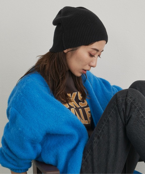 Auntie Rosa Holiday（アンティローザホリデー）の「モヘアライクカラーVネックカーディガン（カーディガン/ボレロ・レディース・ブラック/オレンジ/ブルー/グリーン/アイボリー/ピンク/ライトブルー/ライトグレー・FREE）」の17枚目の写真