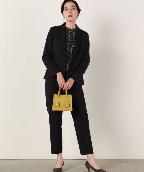 NOLLEY’S Sophi（ノーリーズソフィ）の「ウォッシャブルウール調テーラージャケット（テーラードジャケット・レディース・ネイビー/ブラック・40/38/36）」の5枚目の写真