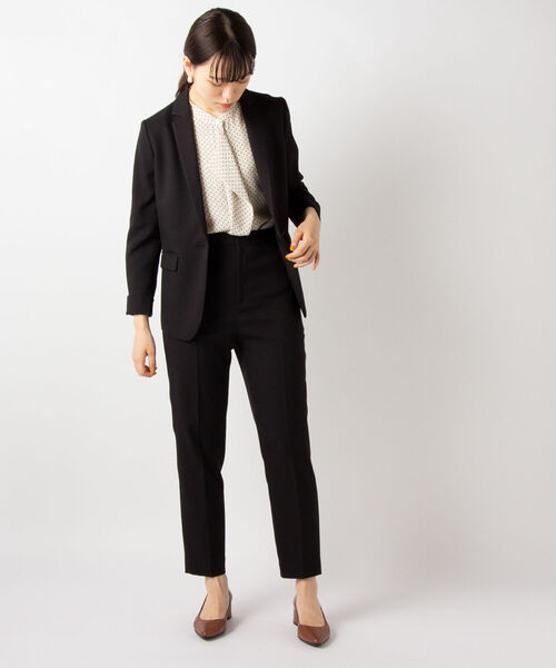 NOLLEY’S Sophi（ノーリーズソフィ）の「ウォッシャブルウール調テーラージャケット（テーラードジャケット・レディース・ネイビー/ブラック・40/38/36）」の11枚目の写真