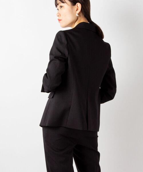 NOLLEY’S Sophi（ノーリーズソフィ）の「ウォッシャブルウール調テーラージャケット（テーラードジャケット・レディース・ネイビー/ブラック・40/38/36）」の12枚目の写真