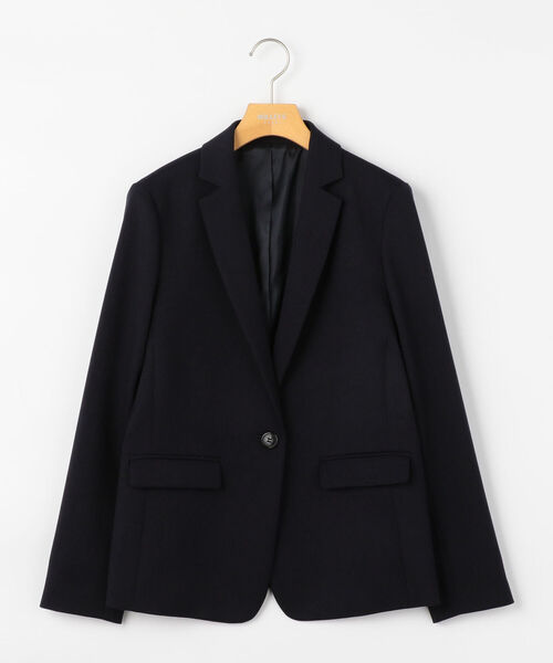 NOLLEY’S Sophi（ノーリーズソフィ）の「ウォッシャブルウール調テーラージャケット（テーラードジャケット・レディース・ネイビー/ブラック・40/38/36）」の14枚目の写真