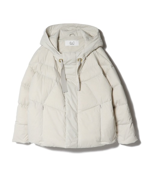 ESTNATION（エストネーション）の「6x1 COPENHAGEN / フードダウンジャケット（ダウンジャケット/コート・レディース・ブラック/オフホワイト・0）」の6枚目の写真
