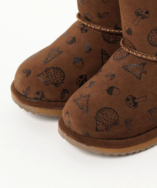 こども ビームス（コドモビームス）の「EMU Australia / Woodland Brumby キッズ防水ブーツ （13～22cm）（ブーツ・キッズ・ブラウン系その他5・22/15 /20/18/13/17/19/21/14/16）」の3枚目の写真