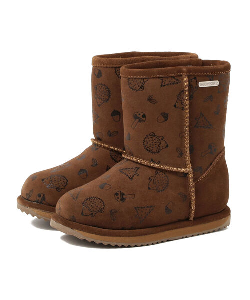 こども ビームス（コドモビームス）の「EMU Australia / Woodland Brumby キッズ防水ブーツ （13～22cm）（ブーツ・キッズ・ブラウン系その他5・22/15 /20/18/13/17/19/21/14/16）」の8枚目の写真