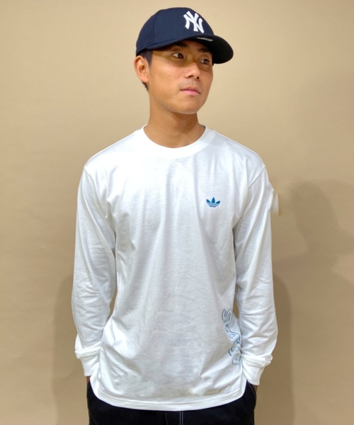 セール Adidas Skateboarding アディダススケートボーディング ワンポイント ロンt Tシャツ カットソー Adidas アディダス のファッション通販 Zozotown