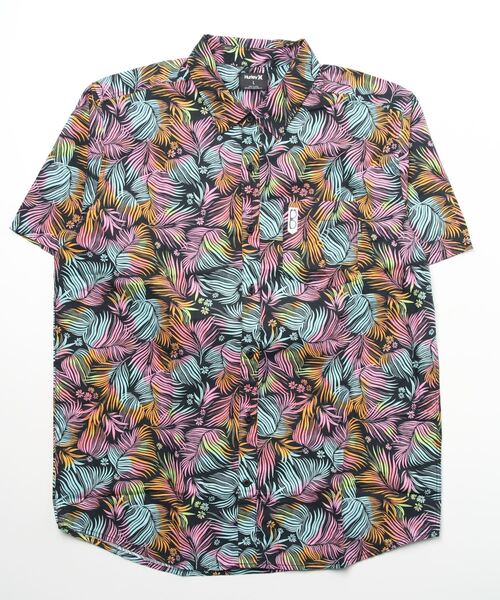 Hurley （ハーレー）の「M ORGANIC WEDGE SS / オーガニックコットン半袖シャツ（シャツ/ブラウス・メンズ・ベージュ系その他/ブラック系その他/ダークグリーン/レッド系その他/マルチ/グリーン系その他・SMALL/MEDIUM/LARGE/X-LARGE）」の6枚目の写真