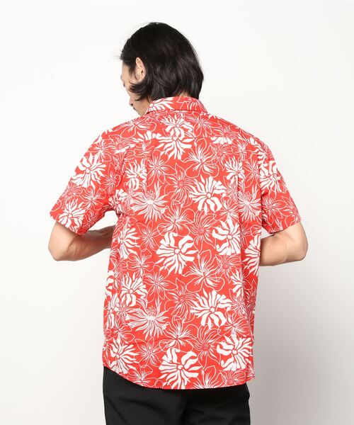 Hurley （ハーレー）の「M ORGANIC WEDGE SS / オーガニックコットン半袖シャツ（シャツ/ブラウス・メンズ・ベージュ系その他/ブラック系その他/ダークグリーン/レッド系その他/マルチ/グリーン系その他・SMALL/MEDIUM/LARGE/X-LARGE）」の12枚目の写真