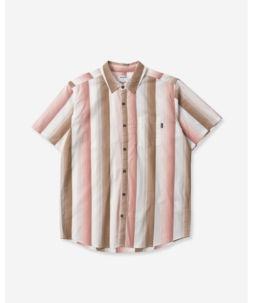 Hurley （ハーレー）の「M ORGANIC WEDGE SS / オーガニックコットン半袖シャツ（シャツ/ブラウス・メンズ・ベージュ系その他/ブラック系その他/ダークグリーン/レッド系その他/マルチ/グリーン系その他・SMALL/MEDIUM/LARGE/X-LARGE）」の7枚目の写真