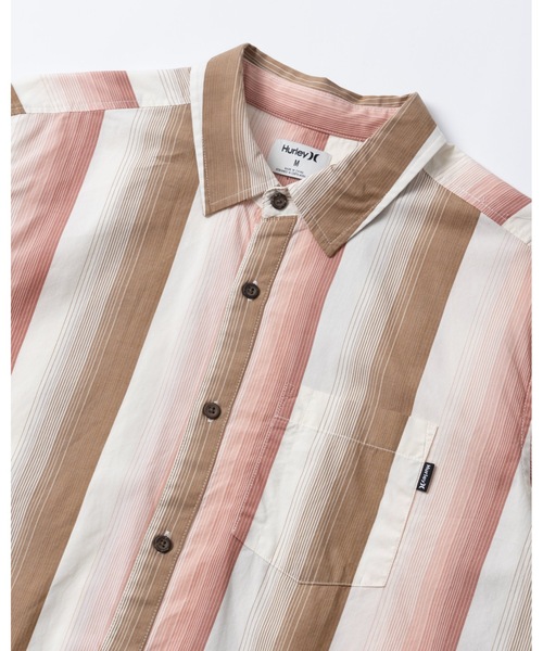 Hurley （ハーレー）の「M ORGANIC WEDGE SS / オーガニックコットン半袖シャツ（シャツ/ブラウス・メンズ・ベージュ系その他/ブラック系その他/ダークグリーン/レッド系その他/マルチ/グリーン系その他・SMALL/MEDIUM/LARGE/X-LARGE）」の9枚目の写真