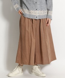 ichi | 【ichi(イチ)】コール天ドットワイドパンツ(その他パンツ)