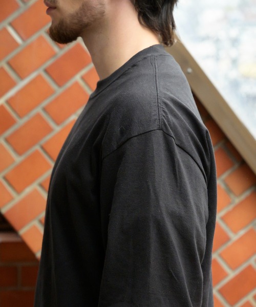 HANES（ヘインズ）の「Hanes BEEFY-TロンT（Tシャツ/カットソー・メンズ・ブラック/チャコール/ホワイト・SMALL/MEDIUM/X-LARGE/LARGE）」の15枚目の写真