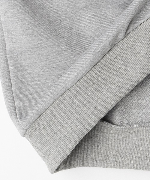 by LOVEiT(バイラビット)の「2WAYカレッジトレーナー(スウェット・キッズ・グレー/ラベンダー/チャコール/グリーン・140cm/150cm/160cm/120cm/130cm)」の11枚目の写真