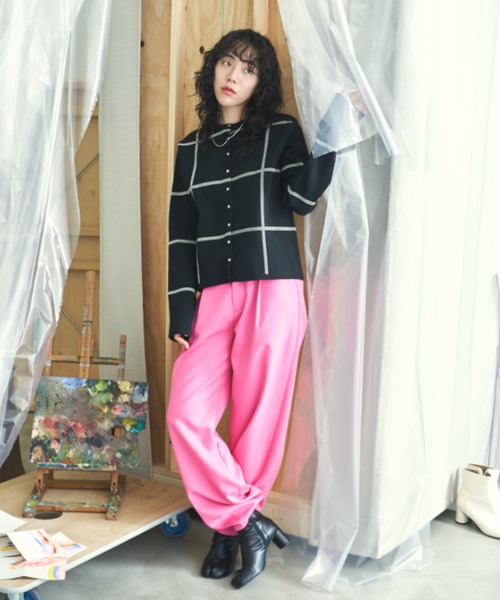 VACANCY(ヴァカンシー)の「コクーンスラックスパンツ(その他パンツ・レディース・イエロー/ピンク/ブラック・SMALL/MEDIUM/TALL/MEDIUM)」の22枚目の写真