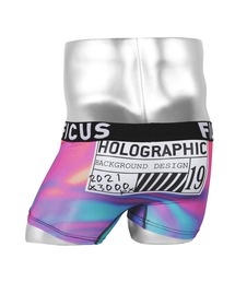 FICUS/フィークス ボクサーパンツ メンズ アンダーウェア 下着 holograph ロゴ パステル