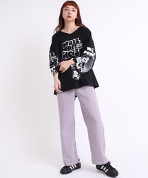 R3924 GARAGE BOUTIQUEワイドパンツ