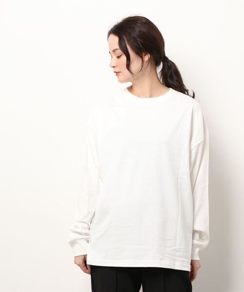 LOWRYS FARM（ローリーズファーム）の「２ＷＡＹフォトプリントＴシャツ　261720（Tシャツ/カットソー・レディース・アイボリー/イエロー/オフホワイト/チャコールグレー・FREE）」の6枚目の写真