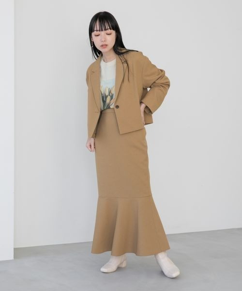 LOWRYS FARM（ローリーズファーム）の「２ＷＡＹフォトプリントＴシャツ　261720（Tシャツ/カットソー・レディース・アイボリー/イエロー/オフホワイト/チャコールグレー・FREE）」の11枚目の写真