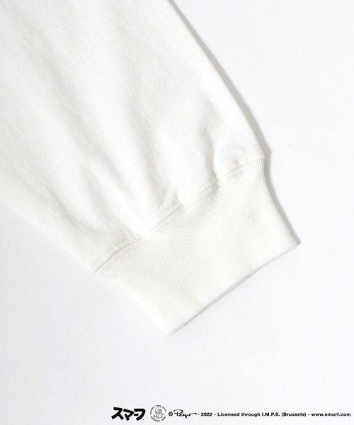 MARUKAWA（マルカワ）の「The Smurf/スマーフ キャラクターバックプリント ロンT（Tシャツ/カットソー・レディース・ホワイト/ブラック/ロイヤルブルー・M/L）」の20枚目の写真