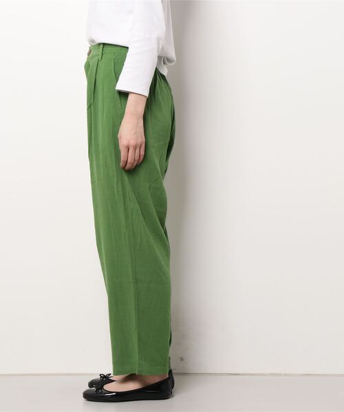 チチカカ（チチカカ）の「ウォッシャブルレーヨン麻パンツ（その他パンツ・レディース・イエロー/パープル/グリーン・FREE）」の22枚目の写真