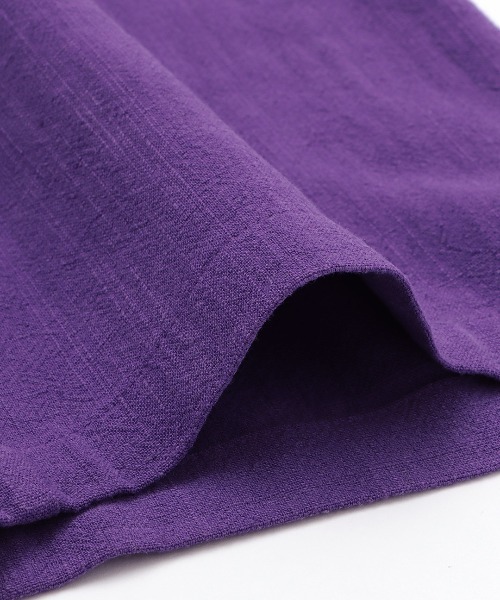 チチカカ（チチカカ）の「ウォッシャブルレーヨン麻パンツ（その他パンツ・レディース・イエロー/パープル/グリーン・FREE）」の21枚目の写真