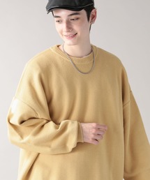 RAGEBLUE | ワイドスリーブ／ビッグニットクルー/262837(ニット/セーター)