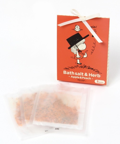 niko and...（ニコアンド）の「【水森亜土】コラボ バスソルト(入浴剤)/内容量30g×3包（入浴剤・バスケア・レディース・ブルー/オレンジ・0）」の7枚目の写真