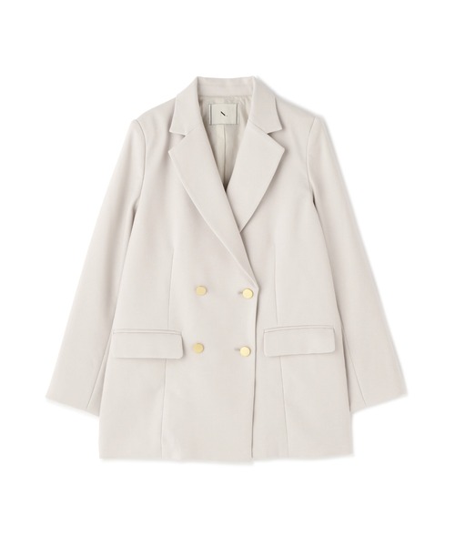 N.（N. Natural Beauty Basic）（エヌエヌナチュラルビューティーベーシック）の「【追加生産】【S Size Line】◆テーラードダブルジャケット（テーラードジャケット・レディース・オフホワイト/ネイビー・SMALL/MEDIUM）」の15枚目の写真