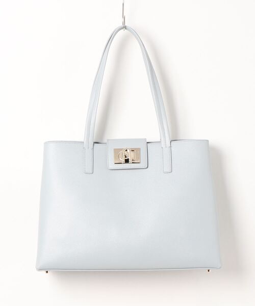 FURLA（フルラ）の「FURLA 1927 L TOTE（トートバッグ・レディース・ライトブルー・ONE SIZE）」の6枚目の写真