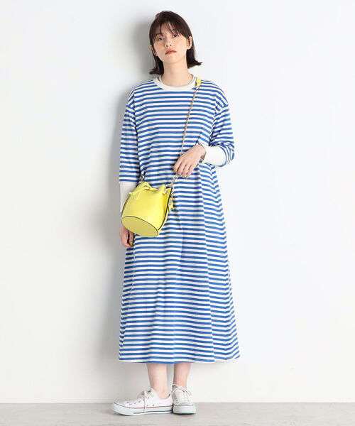 andrea cardone（アンドレアカルドネ）の「【andrea cardone/アンドレアカルドネ】ハトメハンドル レザーキンチャクバッグ（ショルダーバッグ・レディース・イエロー/ブラック・FREE）」の19枚目の写真