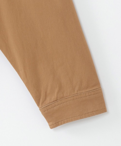 ikka(イッカ)の「【キッズ】ノーカラーワークジャケット(110~160cm)(ノーカラージャケット・キッズ・ベージュ・160/110/120/130/140/150)」の2枚目の写真
