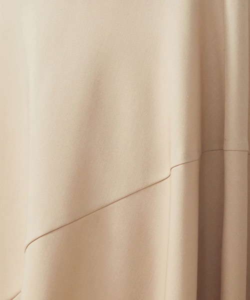 COMME CA ISM(コムサイズム)の「切替ギャザー フレアスカート(スカート・レディース・ベージュ/ネイビー/オレンジ・SMALL/MEDIUM/LARGE)」の6枚目の写真