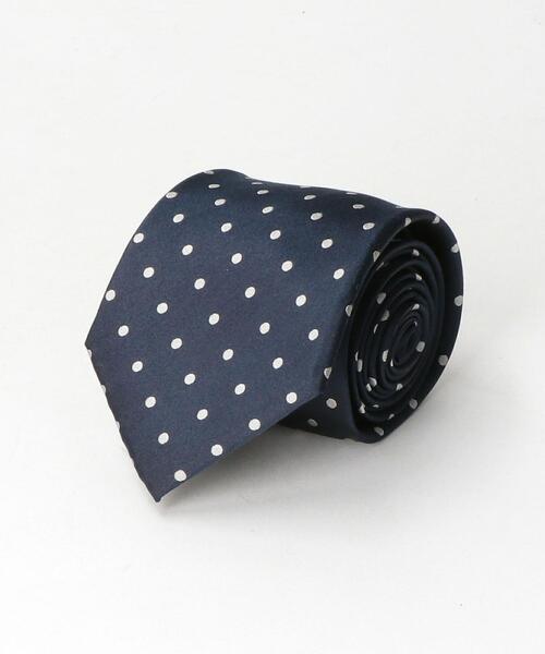 UNITED ARROWS LTD. OUTLET(ユナイテッドアローズアウトレット)の「<A DAY IN THE LIFE>ドットタイ 1(ネクタイ・メンズ・グレー/ネイビー/オレンジ/コバルトブルー・FREE)」の2枚目の写真