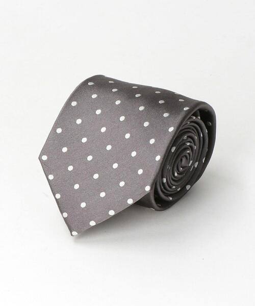 UNITED ARROWS LTD. OUTLET(ユナイテッドアローズアウトレット)の「<A DAY IN THE LIFE>ドットタイ 1(ネクタイ・メンズ・グレー/ネイビー/オレンジ/コバルトブルー・FREE)」の1枚目の写真