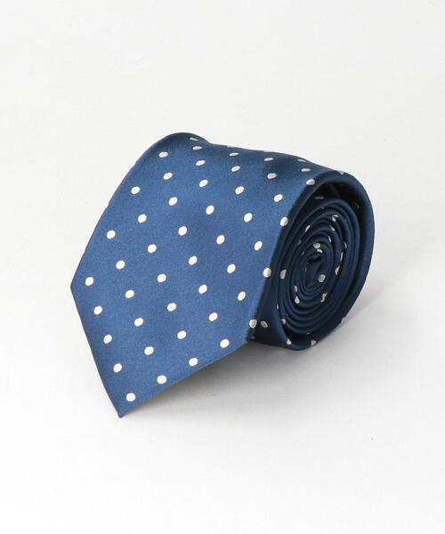 UNITED ARROWS LTD. OUTLET(ユナイテッドアローズアウトレット)の「<A DAY IN THE LIFE>ドットタイ 1(ネクタイ・メンズ・グレー/ネイビー/オレンジ/コバルトブルー・FREE)」の3枚目の写真