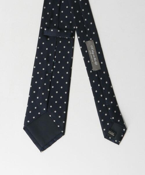 UNITED ARROWS LTD. OUTLET(ユナイテッドアローズアウトレット)の「<A DAY IN THE LIFE>ドットタイ 1(ネクタイ・メンズ・グレー/ネイビー/オレンジ/コバルトブルー・FREE)」の6枚目の写真